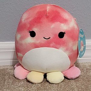 Squishmallow Orzella 8 inch Tie-Dye Octopus New with Tags